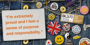 "I’m extremely proud and I feel a sense of purpose and responsibility.”